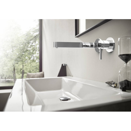 hansgrohe Finoris WallMounted SingleHandle Faucet Trim, 1.2 GPM Wayfair